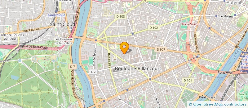 localisation de l'entreprise AHRPE PETITS TRAVAUX à BOULOGNE-BILLANCOURT