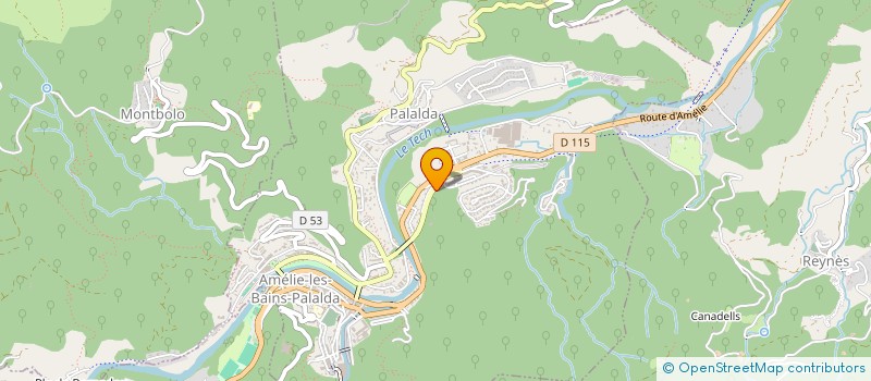 localisation de l'entreprise AHRSM  MONTBOLO