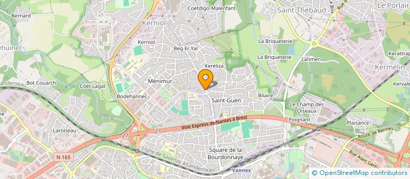 localisation de l'entreprise AHTMA FORMATION à VANNES