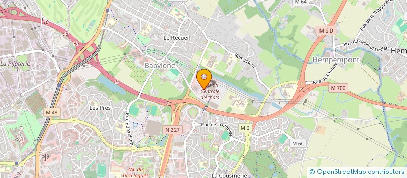 localisation de l'entreprise AHYPERCARB 2 à VILLENEUVE-D'ASCQ