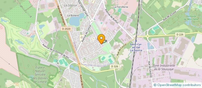 localisation de l'entreprise AI ADVISE à ORLEANS