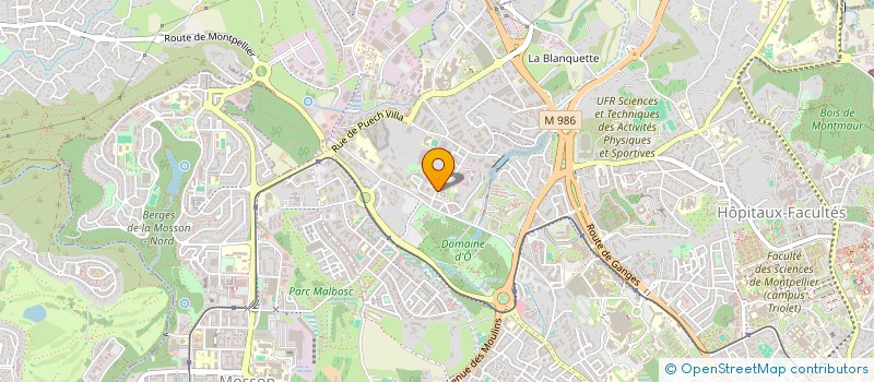 localisation de l'entreprise AI-BIOPHARMA à MONTPELLIER