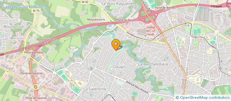 localisation de l'entreprise AI CENTURY TECH à ORVAULT
