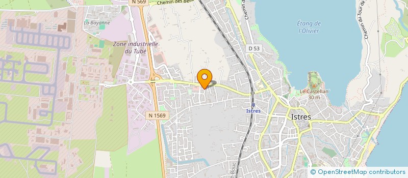 localisation de l'entreprise AI. CO. DO  ISTRES