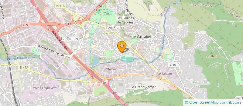 localisation de l'entreprise AI CONCEPTION à VITROLLES