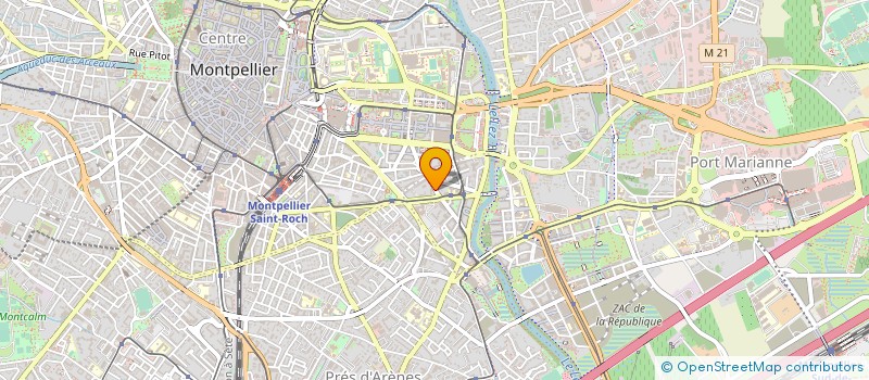 localisation de l'entreprise AI CONSULTANTS à MONTPELLIER
