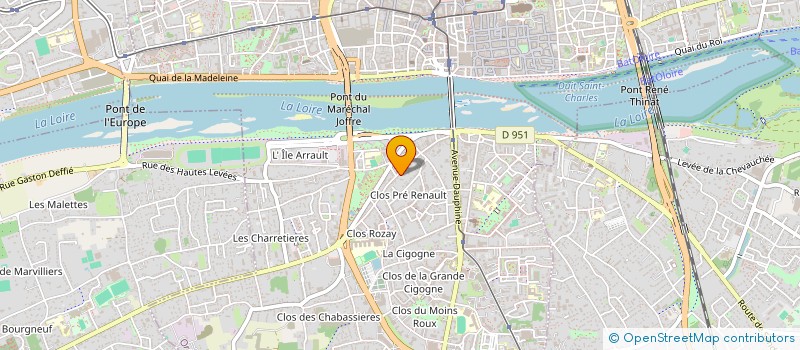 localisation de l'entreprise AI&CY à ORLEANS