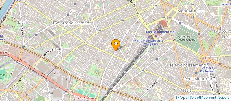 localisation de l'entreprise AI DANSE  PARIS