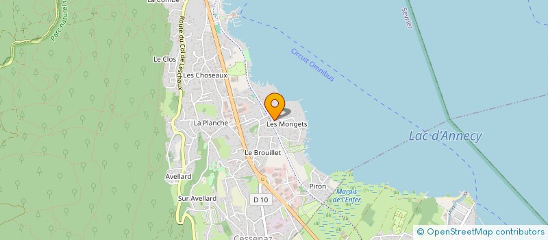 localisation de l'entreprise AI DISTRIBUTION  SEVRIER