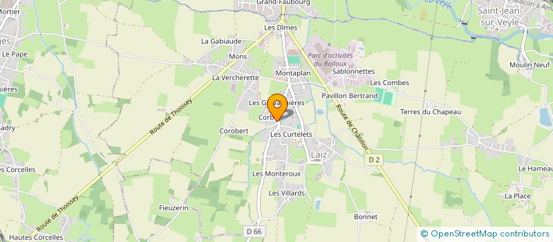 localisation de l'entreprise AI-ECAM 73 73   ASSOCIATION DES ANCIENS ELEVES DE LA PROMOTION 73 ANDRE TURCAT (1970-1973) DE L'ECOLE CATHOLIQUE D'ARTS  LAIZ