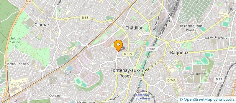 localisation de l'entreprise AI FOR EMA à FONTENAY-AUX-ROSES
