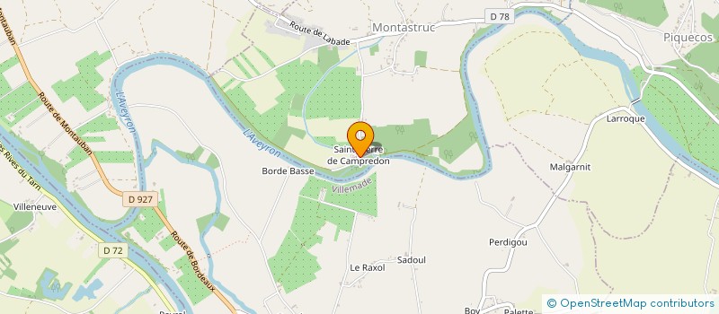 localisation de l'entreprise AI FULL SERVICE  MONTASTRUC