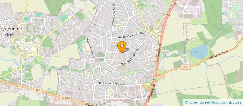 localisation de l'entreprise AI. HAMMOU à PONTAULT-COMBAULT