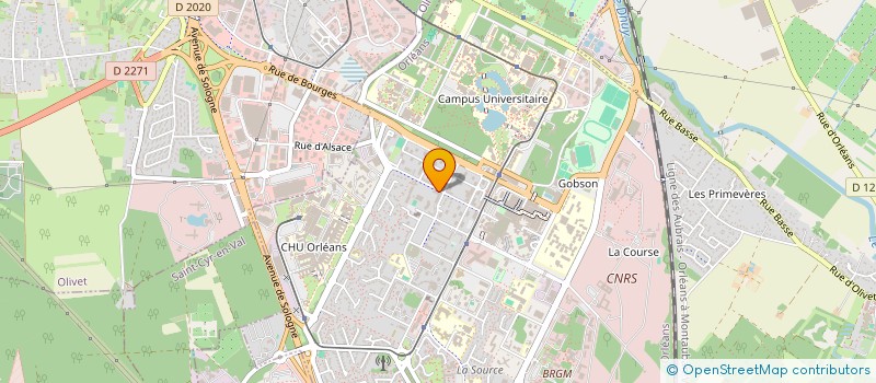 localisation de l'entreprise AI HORIZON à ORLEANS