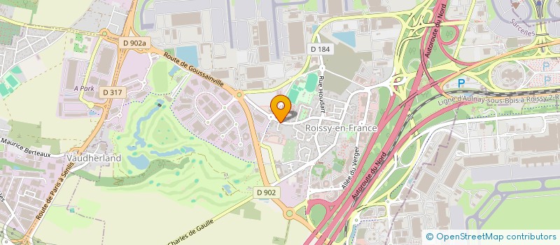 localisation de l'entreprise AI IMMO ZHANG  ROISSY-EN-FRANCE