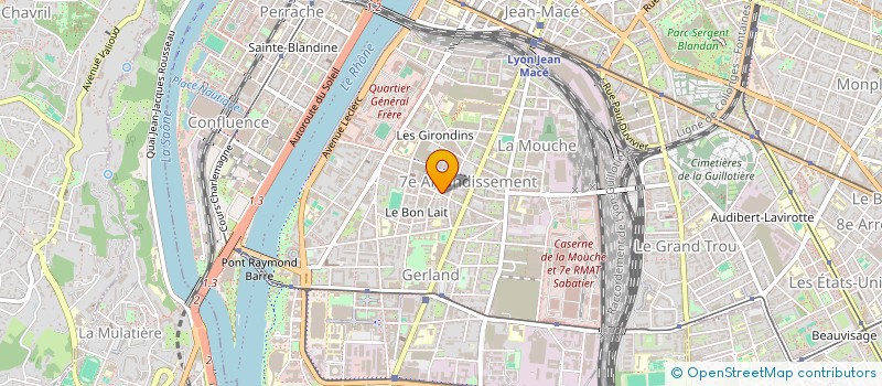 localisation de l'entreprise AI INDUSTRY  LYON