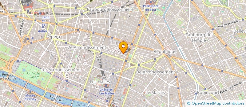 localisation de l'entreprise AI NHU à PARIS