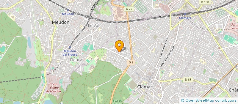 localisation de l'entreprise AI VALUE  CLAMART