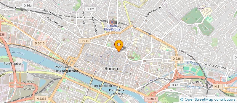 localisation de l'entreprise AI-YI FASHION à ROUEN