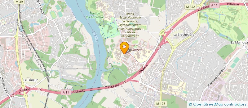 localisation de l'entreprise AI4R à NANTES