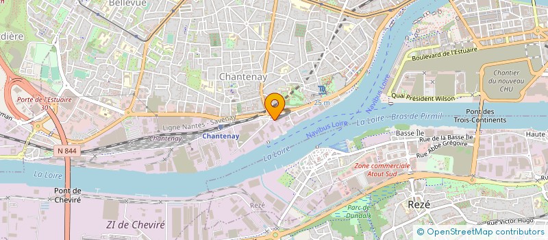 localisation de l'entreprise AIA GROUPE à NANTES