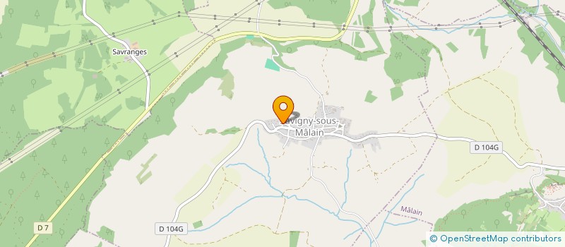 localisation de l'entreprise AIA HOME à SAVIGNY-SOUS-MALAIN