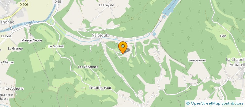 localisation de l'entreprise AIANY à VALOJOULX