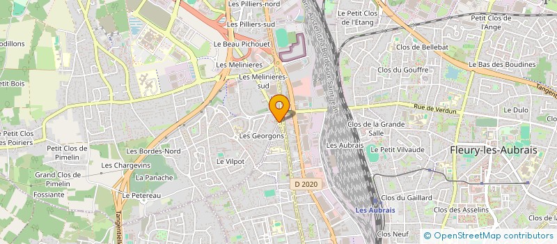 localisation de l'entreprise AIATYS à SARAN