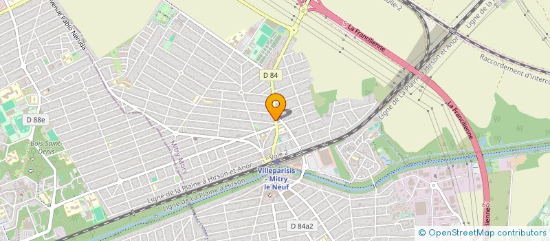 localisation de l'entreprise AIBIM  MITRY-MORY