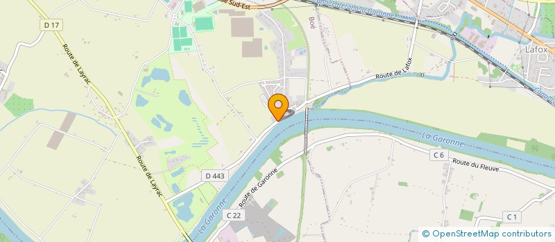 localisation de l'entreprise AIBNB BOE PAUSE CHAMPETRE  BOE