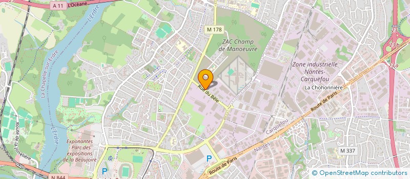 localisation de l'entreprise AIBOO HOME SERVICES à NANTES