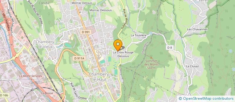 localisation de l'entreprise AIC - AUTOMATISMES INDUSTRIELS CHAMBERIENS  CHAMBERY