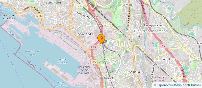 localisation de l'entreprise AIC BAT à MARSEILLE
