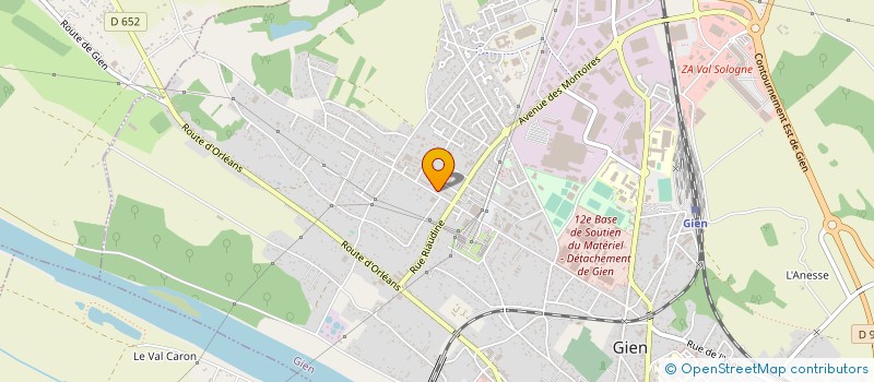 localisation de l'entreprise AIC CONSULTING  GIEN