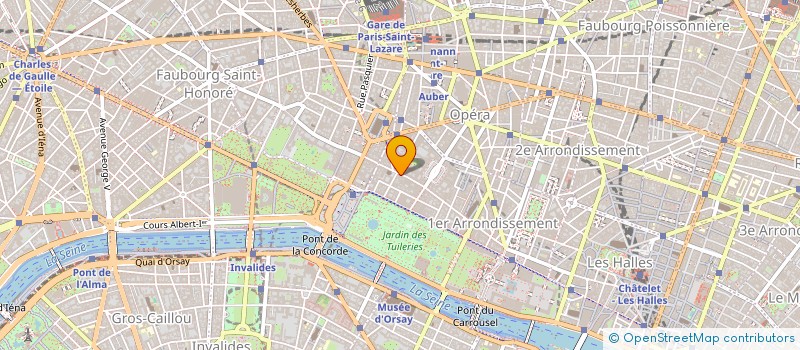 localisation de l'entreprise AIC ESTHETIQUE (A.I.C) à PARIS