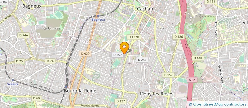 localisation de l'entreprise AIC YONAD SECURITE à CACHAN