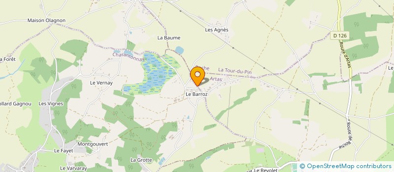 localisation de l'entreprise AICAM  PUSIGNAN