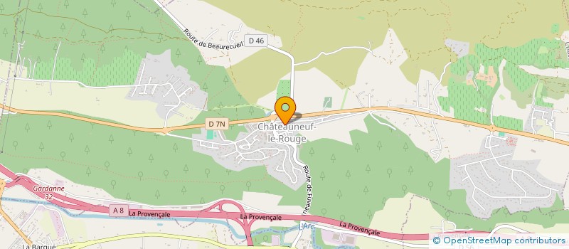 localisation de l'entreprise AICARDI COHEN  CHATEAUNEUF-LE-ROUGE