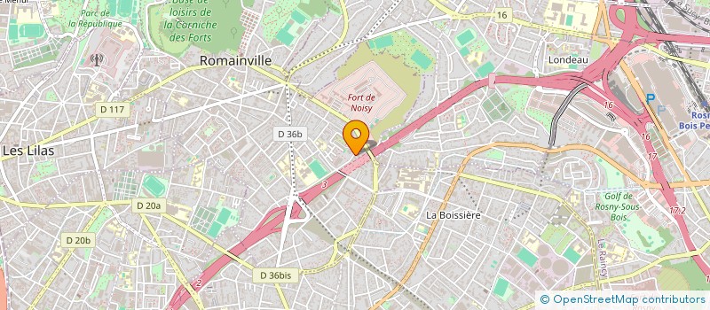 localisation de l'entreprise AICARDI STEPHANE à ROMAINVILLE