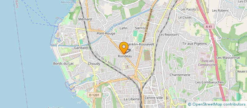 localisation de l'entreprise AICBD à AIX-LES-BAINS