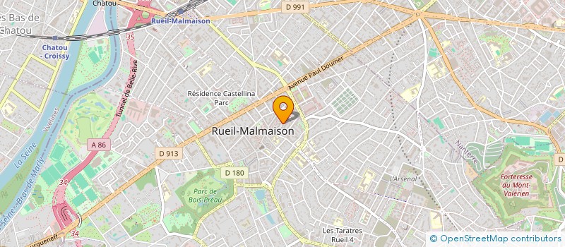 localisation de l'entreprise AICCEL à RUEIL-MALMAISON