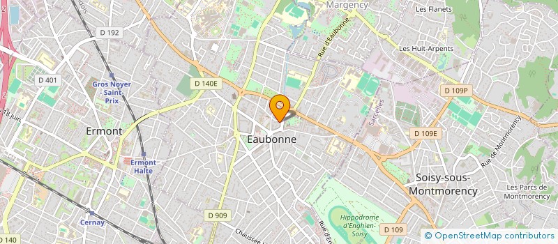 localisation de l'entreprise AICE à EAUBONNE