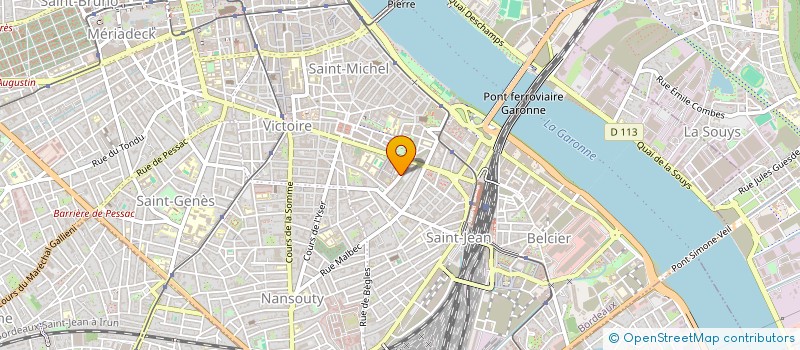 localisation de l'entreprise AICF BORDEAUX à BORDEAUX