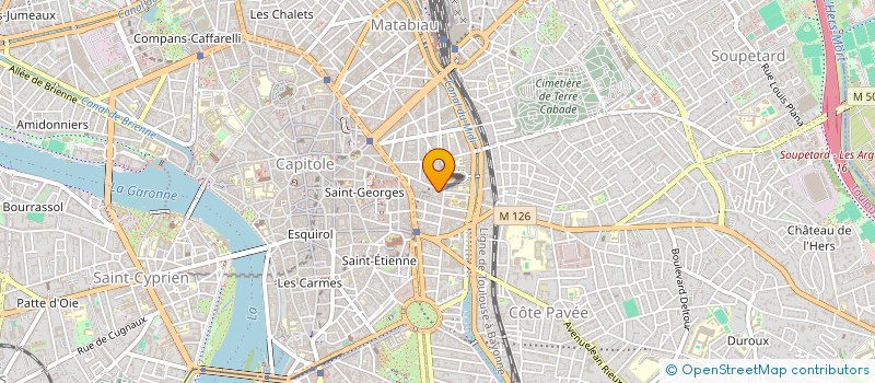 localisation de l'entreprise AICGE  TOULOUSE