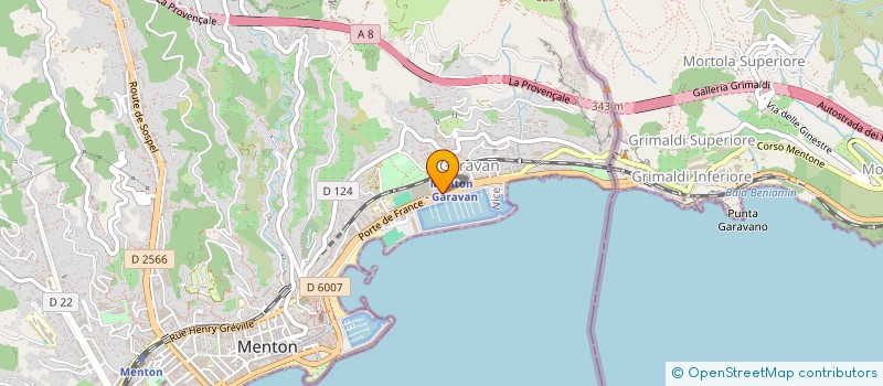 localisation de l'entreprise AICHA à MENTON