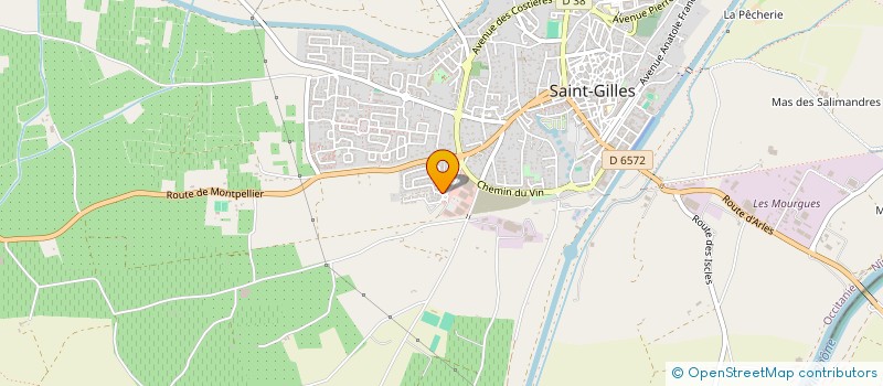 localisation de l'entreprise AICHA à SAINT-GILLES