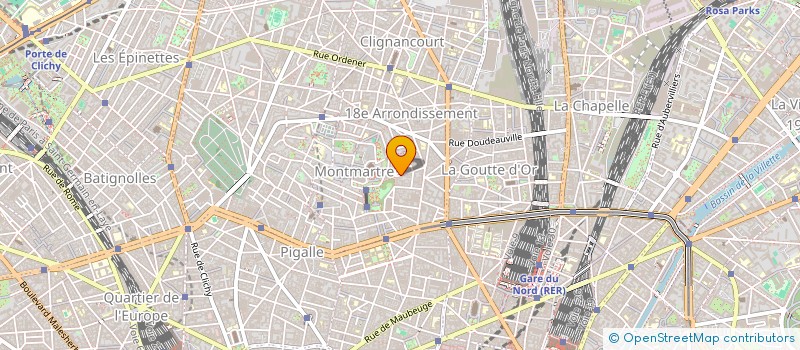 localisation de l'entreprise AICHA SARL  PARIS