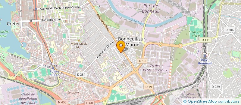 localisation de l'entreprise AICHA TAXI  BONNEUIL-SUR-MARNE