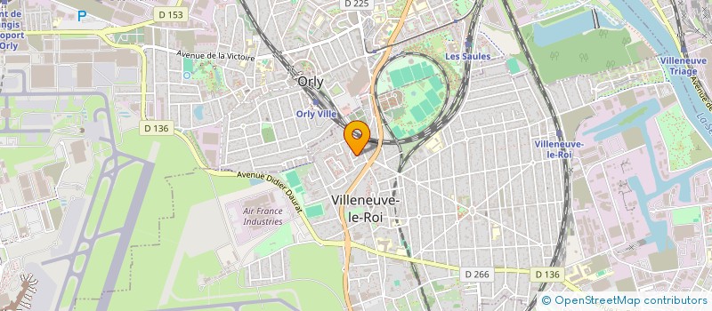 localisation de l'entreprise AICHA TRANSPORT  VILLENEUVE-LE-ROI