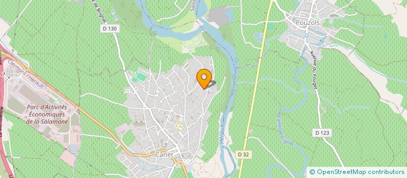 localisation de l'entreprise AICHAT  LACOSTE